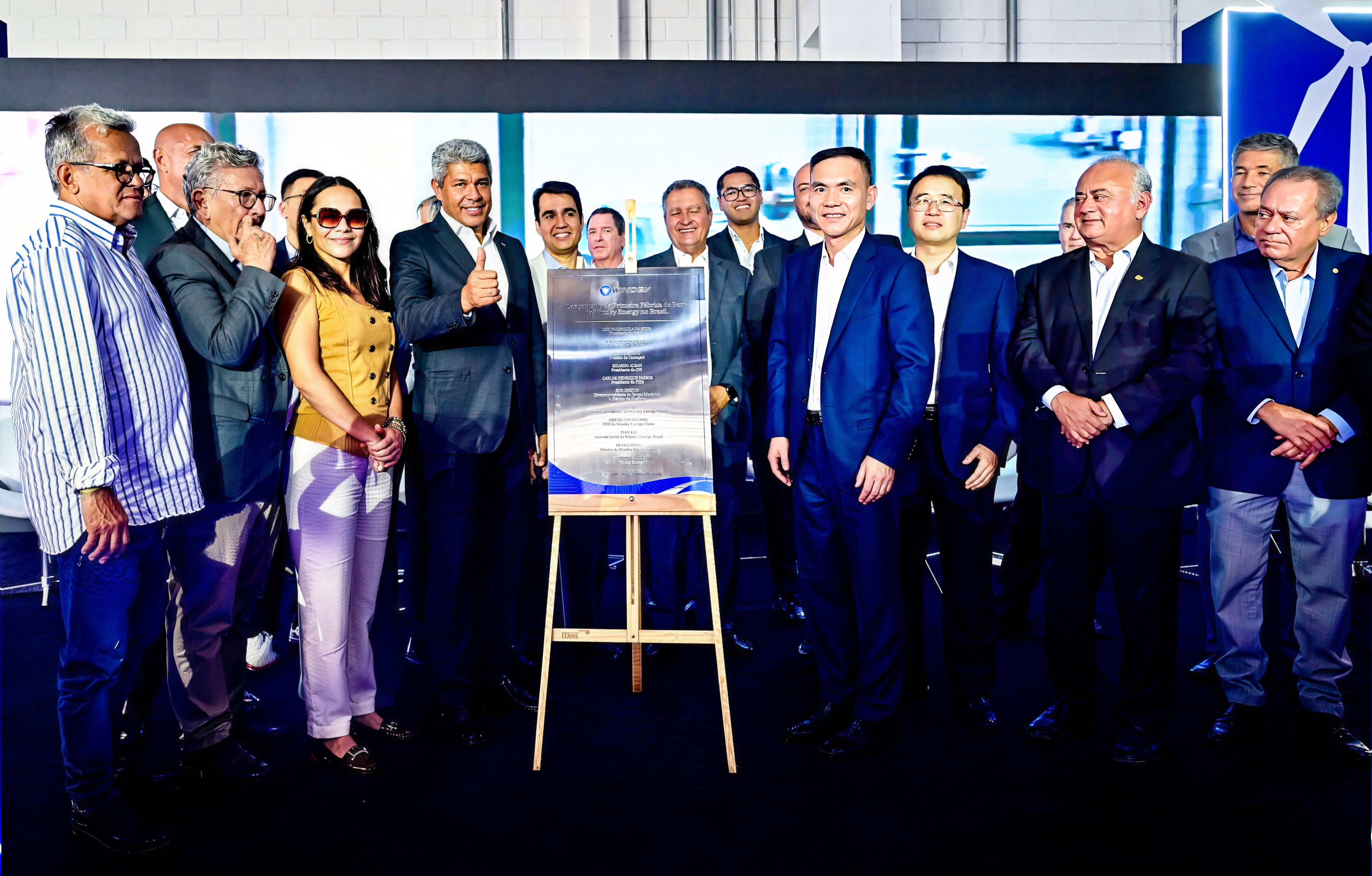 Windey's First Overseas Energy Storage Factory Officially Inaugurated in Brazil