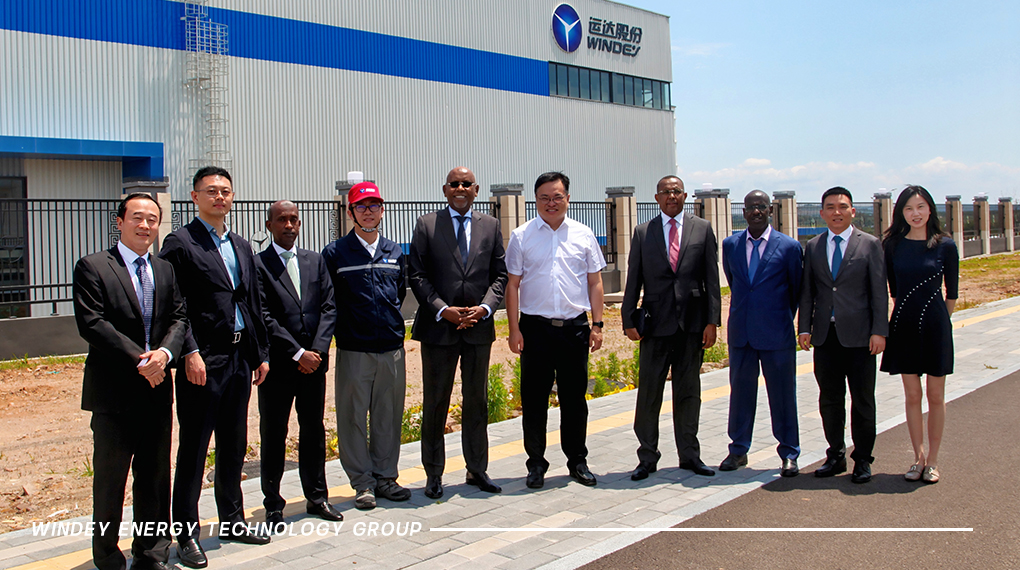 Djibouti's Minister of Economy, Finance, and Industry Visits Windey Taipingwan Base